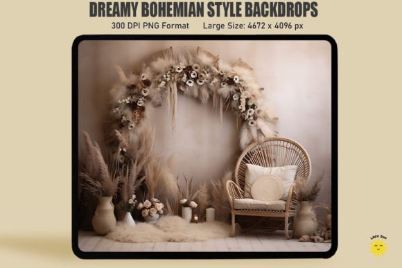 Download Dreamy Bohemian Style Backdrop - Bohemian style Collection