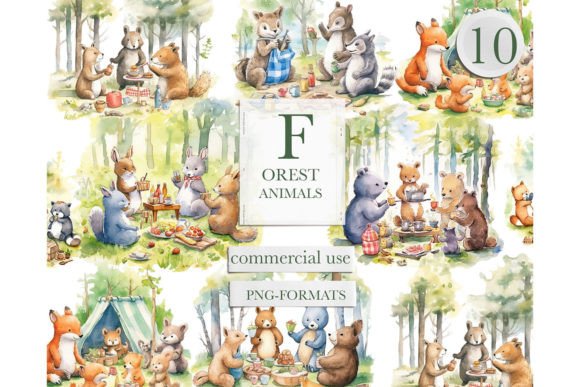 Download Forest Animals Png, Baby Animals Clipart - Baby animals clipart Collection