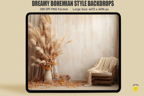 Download Dreamy Bohemian Style Backdrop - Bohemian style Collection